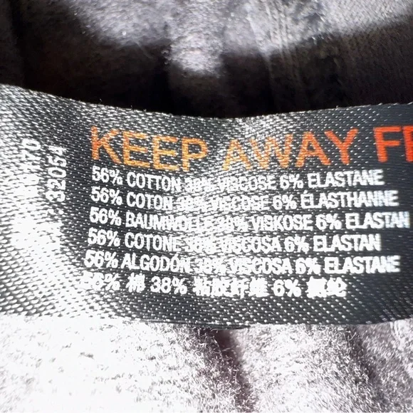 Free People Movement Where The Wind Blows Grey Fringe Jogger Sweatpants Size XS - Picture 10 of 13